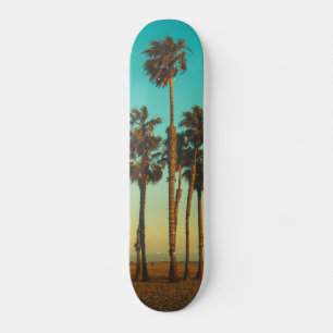 Fotoskartong för Tropical Handflatan Träd Person Mini Skateboard Bräda 18,5 Cm