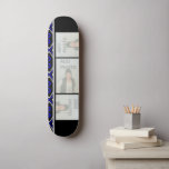 Fotoskateboard Mini Skateboard Bräda 18,5 Cm<br><div class="desc">Anpassa den här bildskärmen med 3 foton. Coolans utformning har svart,  blå och grått färg. Gör en underbar gåva. Använda mallen som ska anpassas.</div>