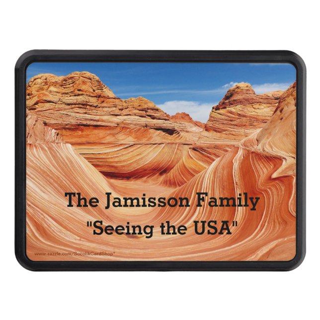 Fotosläpfordonet "Wave" i sydväst Dragkroksskydd (Framsidan)