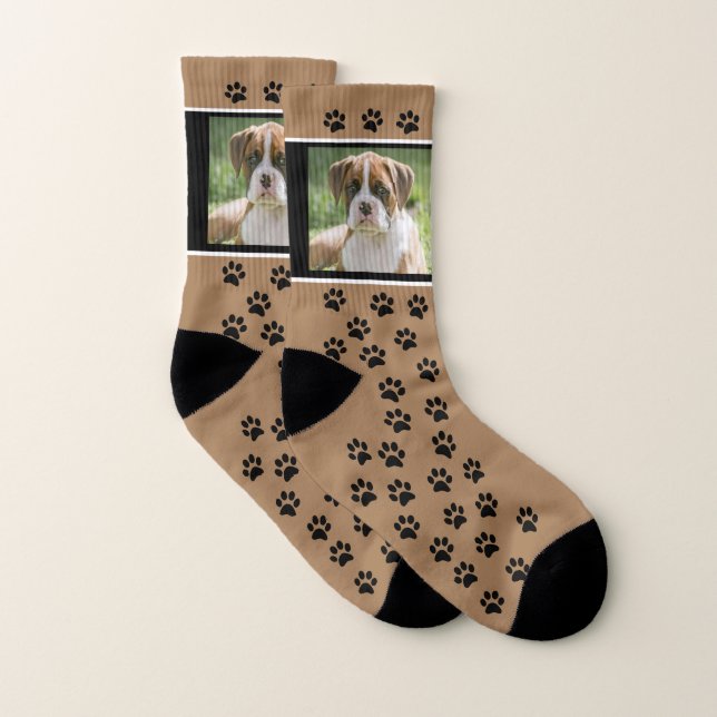 Fotosocklar för anpassningsbar Hund - socklar för  Strumpor (Par)