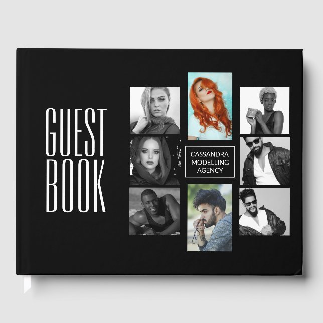 Fotostartöppning för Business gäst bok 8 (Framsida)