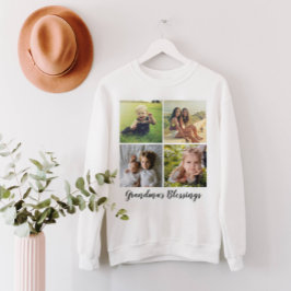Fotostödraster med Anpassningsbar Text T Shirt