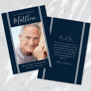 Fotosympati för evigt i våra hjärtan tack kort