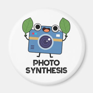 Fotosyntes - funny kamera Pun Magnet