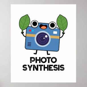 Fotosyntes - funny kamera Pun Poster