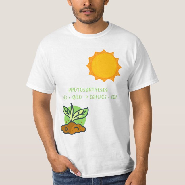 Fotosyntes T Shirt (Framsida)