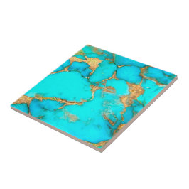 fotot av turkos-sten kakelplatta