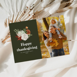 fotot av vattenfärgsskörd i happy thanksgiving julkort