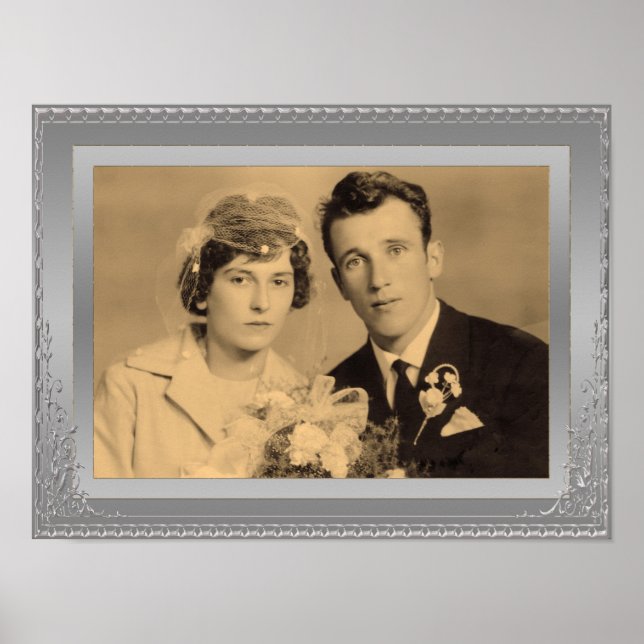 Fotot för anpassningsbarna elegant gräns ram poste poster (Framsidan)