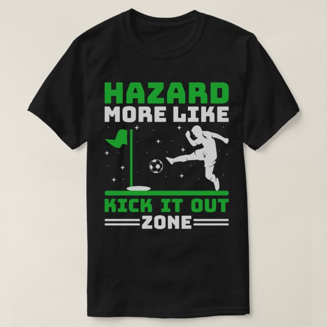 Fotot för fotbollsspelare Fotot för golf som spela T Shirt (Design framsida)