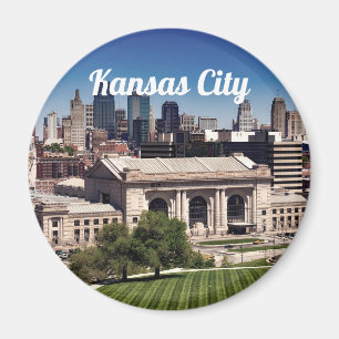 Fotot från Kansas City Missouri i centrala Station Magnet
