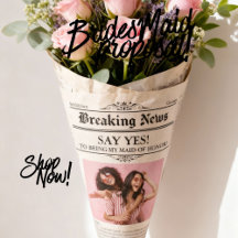 Fotot Maid of honor för blomning