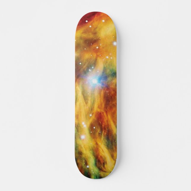 Fotot Medusa Nebula Hubble Rymden Mini Skateboard Bräda 18,5 Cm (Framsida)