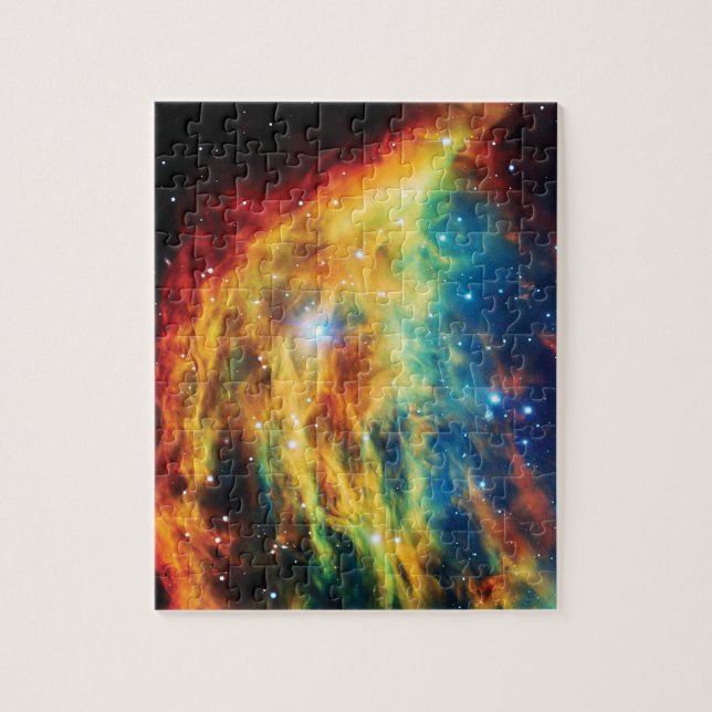 Fotot Medusa Nebula Hubble Rymden Pussel (Vertikal)