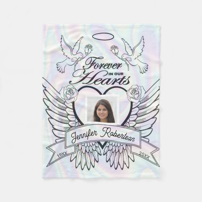 Fotot Memorial Blanket Fleecefilt (Framsidan)