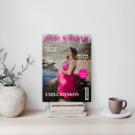 fototjej Babydusch Inbjudningar