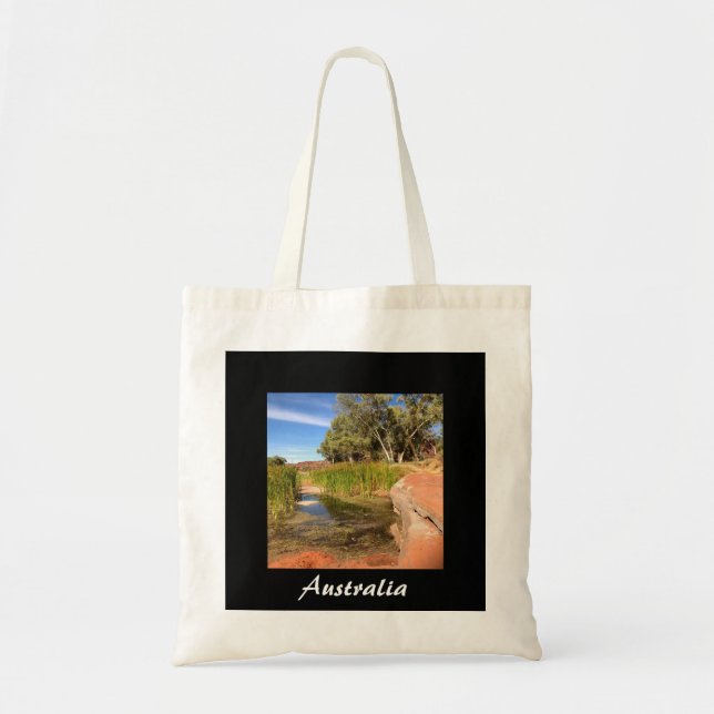 Fotototot för australier outback hänger lös tygkasse (Framsidan)
