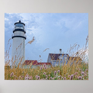 Fototryck av Cape Cod Light House Poster