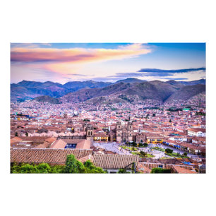Fototryck Cusco Peru