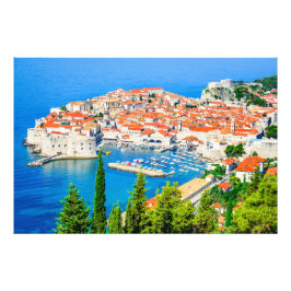 Fototryck Dubrovnik Kroatien