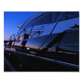 Fototryck för lyxjakt