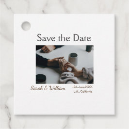 Fototypisk vit elegant, bröllop mod gåvor etiketter