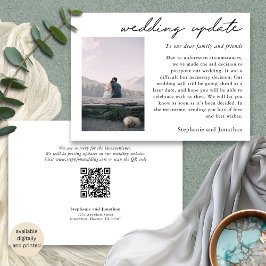 Fotouppdatering av modernt skript för uppskjutning meddelande