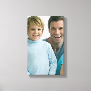Fotouppsättning I för familjen på Canvas Wall A
