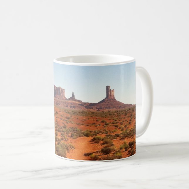 FotoUtah i Monument Valley-öknen Kaffemugg (Framsida höger)
