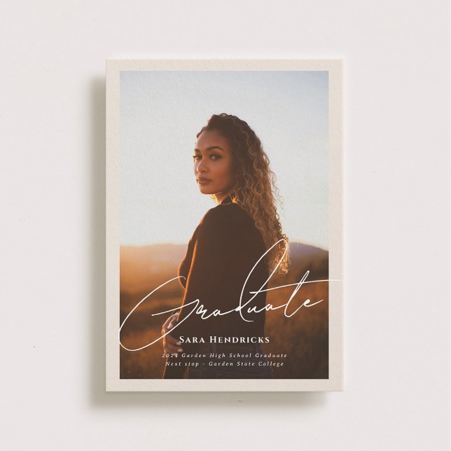 Fotoutmeddelanden om elegant Script Studenten (Skapare uppladdad)