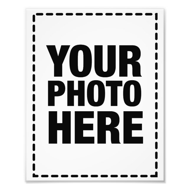 Fotoutskrift - 8 x 10 fototryck (Framsidan)