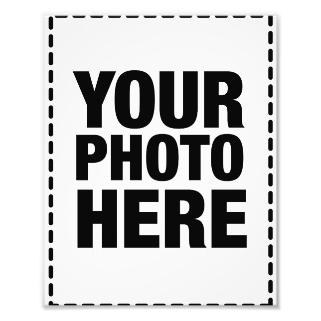 Fotoutskrift - 8 x 10 fototryck (Framsidan)