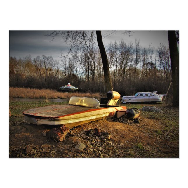 Fotoutskrift av "As Twin Sol Set" Fototryck (Framsidan)