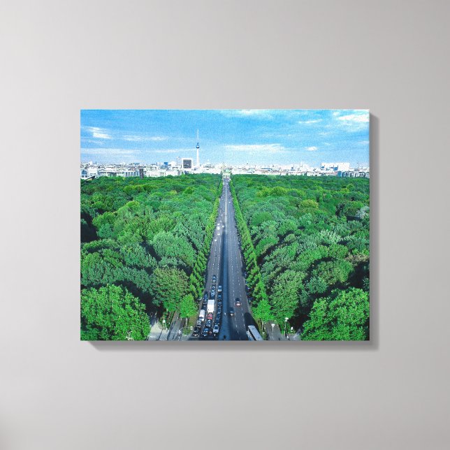 Fotoutskrift av Berlintiergarten Canvas Photo Prin (Framsida)