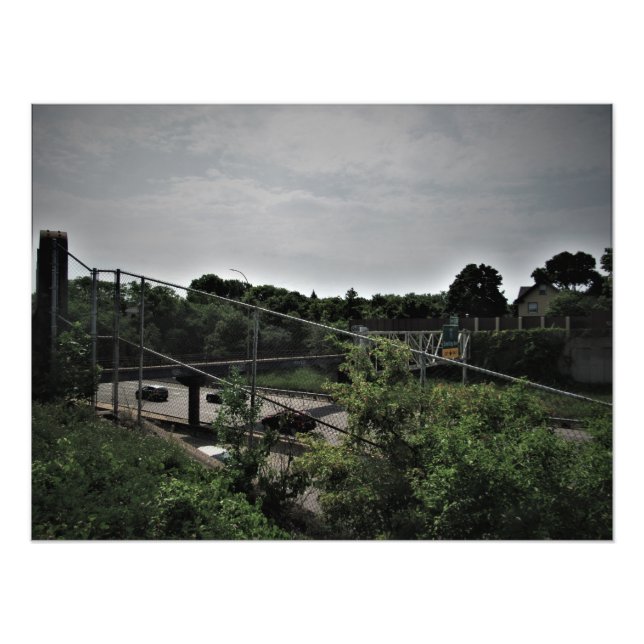 Fotoutskrift av "Bridge to Dimension Zed" Fototryck (Framsidan)