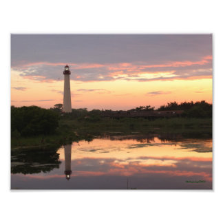 Fotoutskrift av Cape May Lighthouse Fototryck