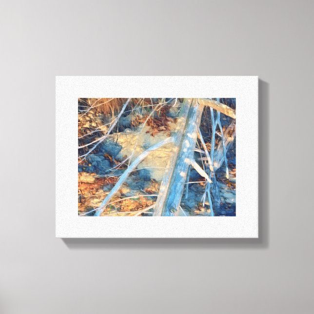 Fotoutskrift av skotdrivrutin canvastryck (Framsida)