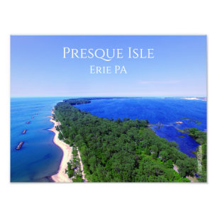 Fotoutskrift (exakt storlek) - Presque Isle Erie P Fototryck