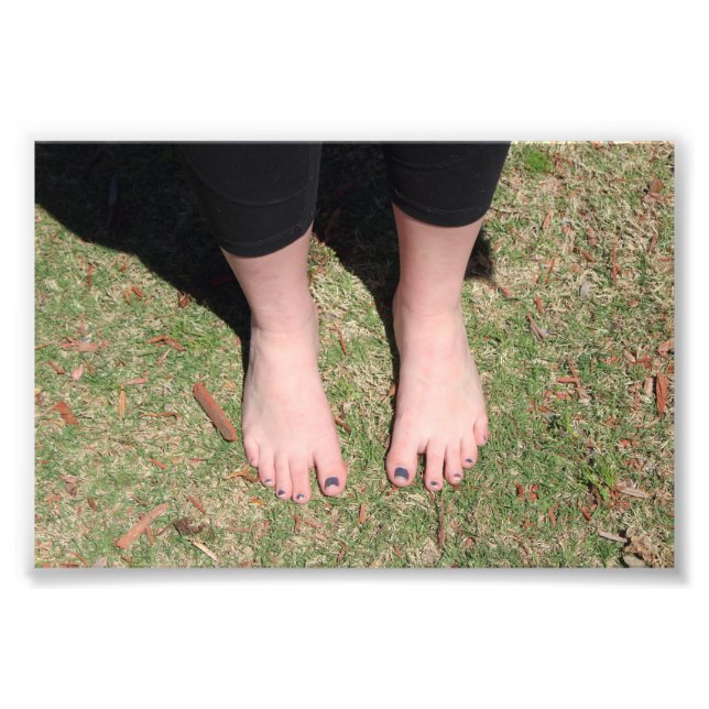 Fotoutskrift för Bambi-feet Fototryck (Framsidan)
