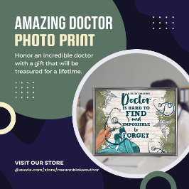 Fotoutskrift för Fantastisk Doktor Fototryck