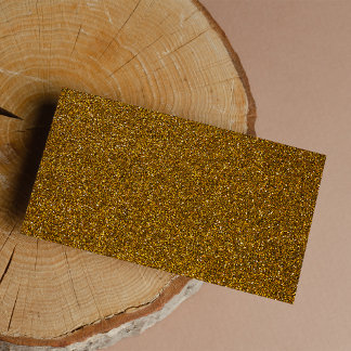 Fotoutskrift för Guld Glitter i Girly Snyggt Visitkort