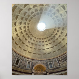 Fotoutskrift för panthaon, Rom, Italien Design Poster