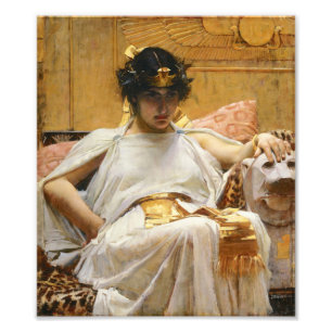 Fotoutskrift för Waterhouse Cleopatra Fototryck