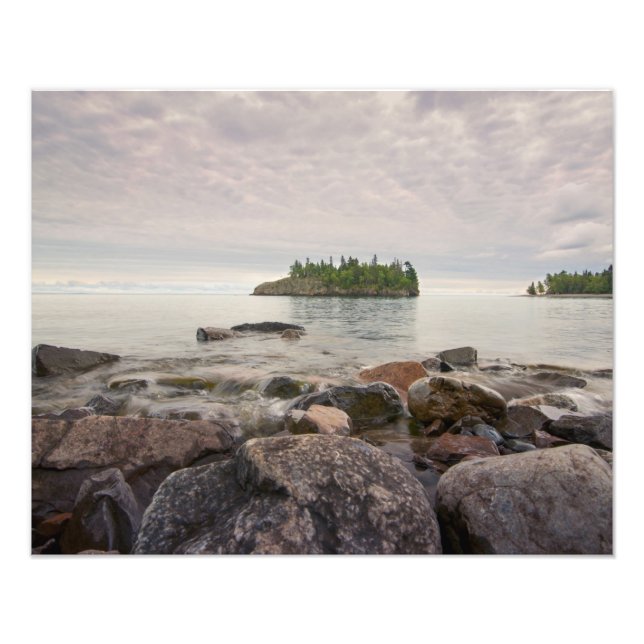 Fotoutvidgning i North Shore Outlook Fototryck (Framsidan)