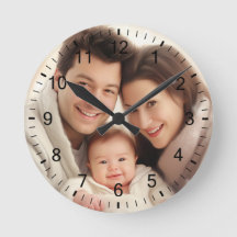 Fotoväggen i favoritfamiljen