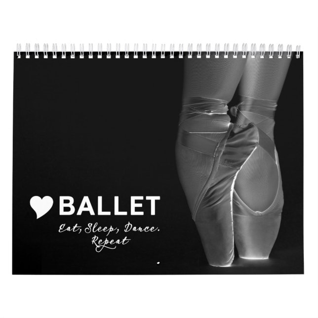 Fotoväggskalender för Kärlek Ballet Kalender (Omslag)