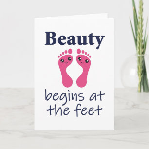 Fotovårdsprogrammet Chiropodist Nail Salon Gift Kort