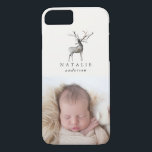 Fotovintern Stag renar personlig<br><div class="desc">Stag renar personligens foto på vinter-telefon.</div>