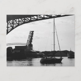 Fotovykort "Cleveland on the River" Vykort
