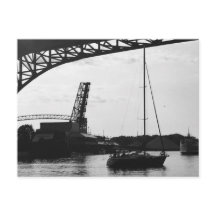 Fotovykort "Cleveland on the River"